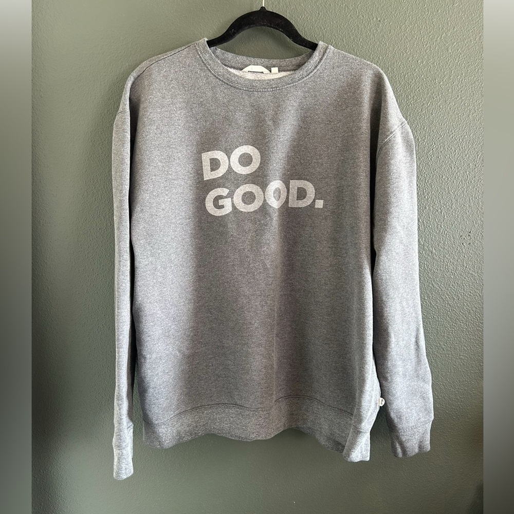 Cotopaxi sweatshirt Gray XL DO GOOD